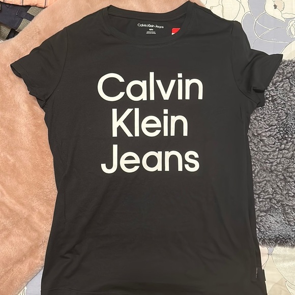 Calvin Klein Jeans Tops - Calvin Klein Jeans Black T-shirt